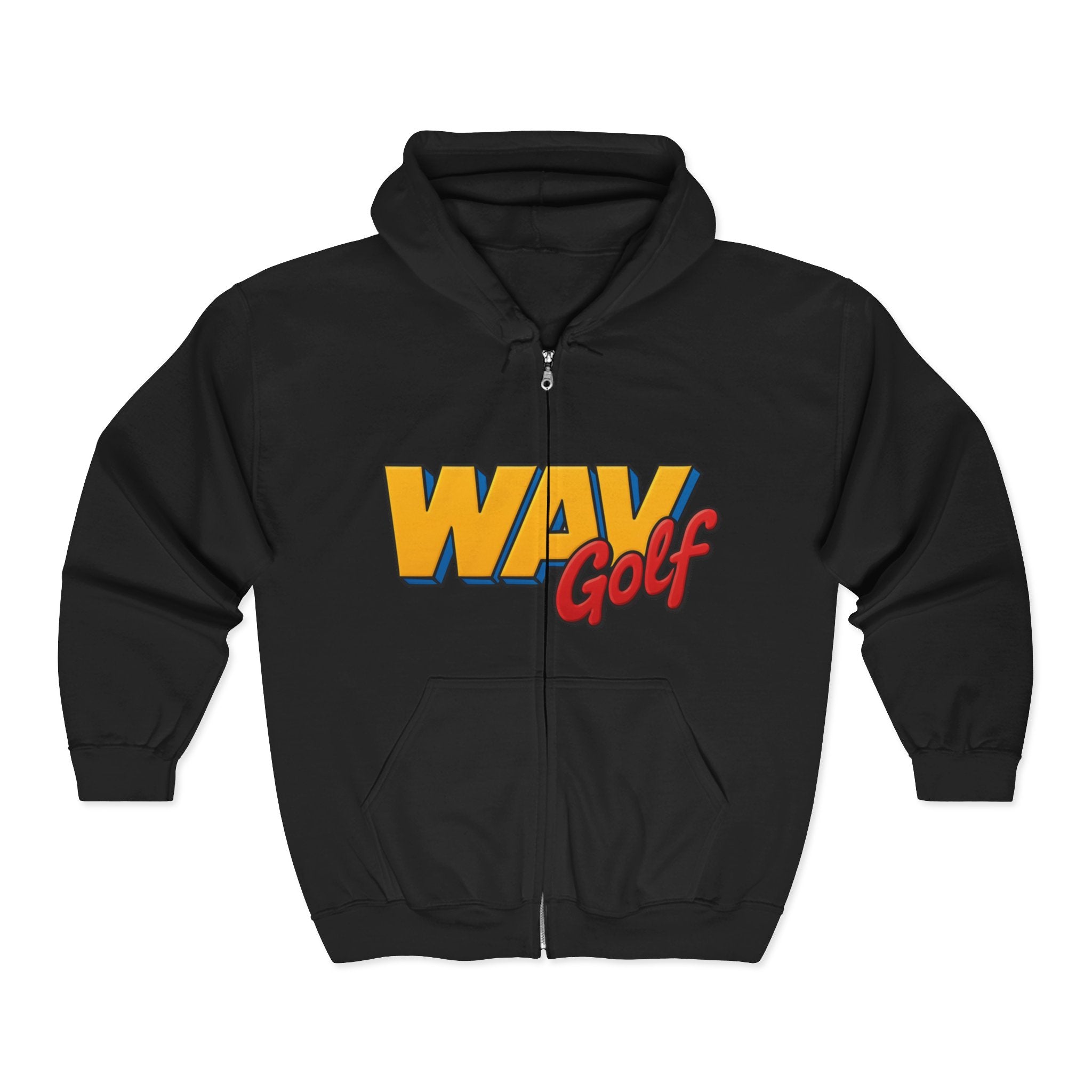 WAV GOLF Unisex Heavy Blend™ Full Zip Hooded Sweatshirt