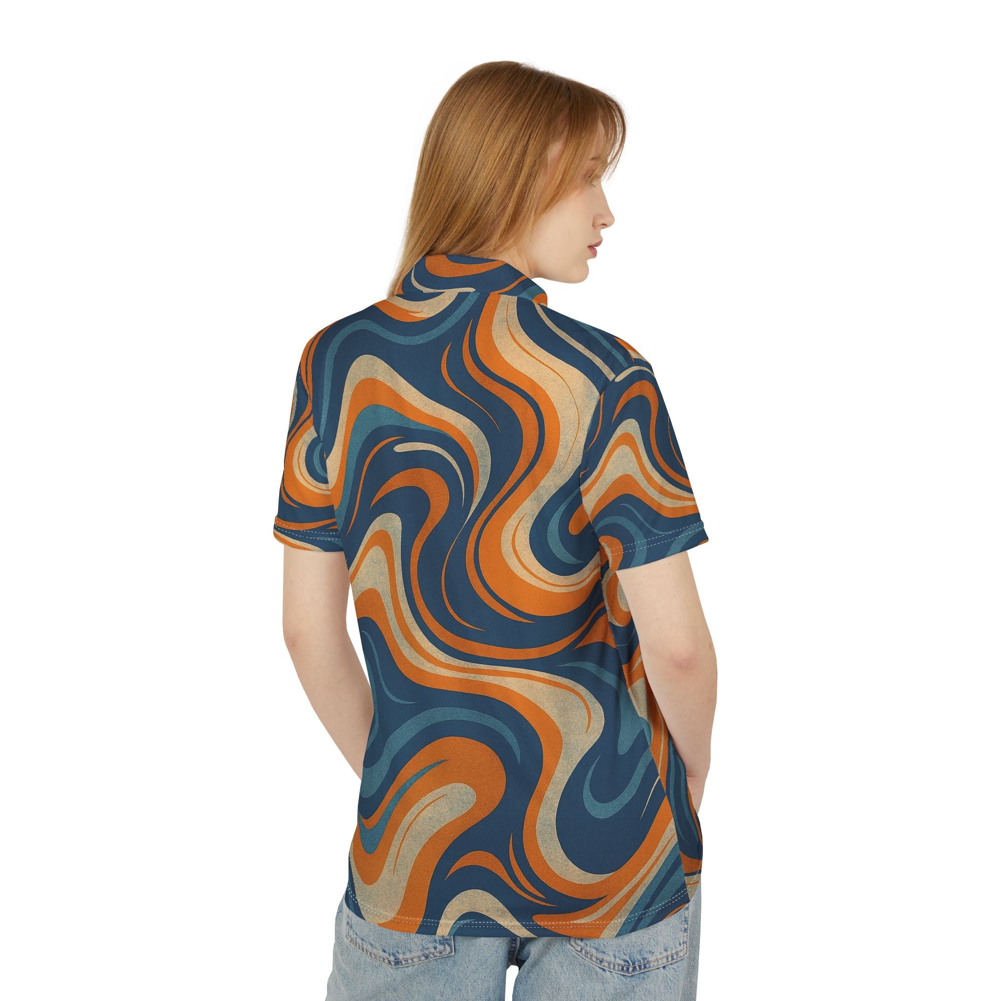 “Orange Cream” Unisex Polo Shirt