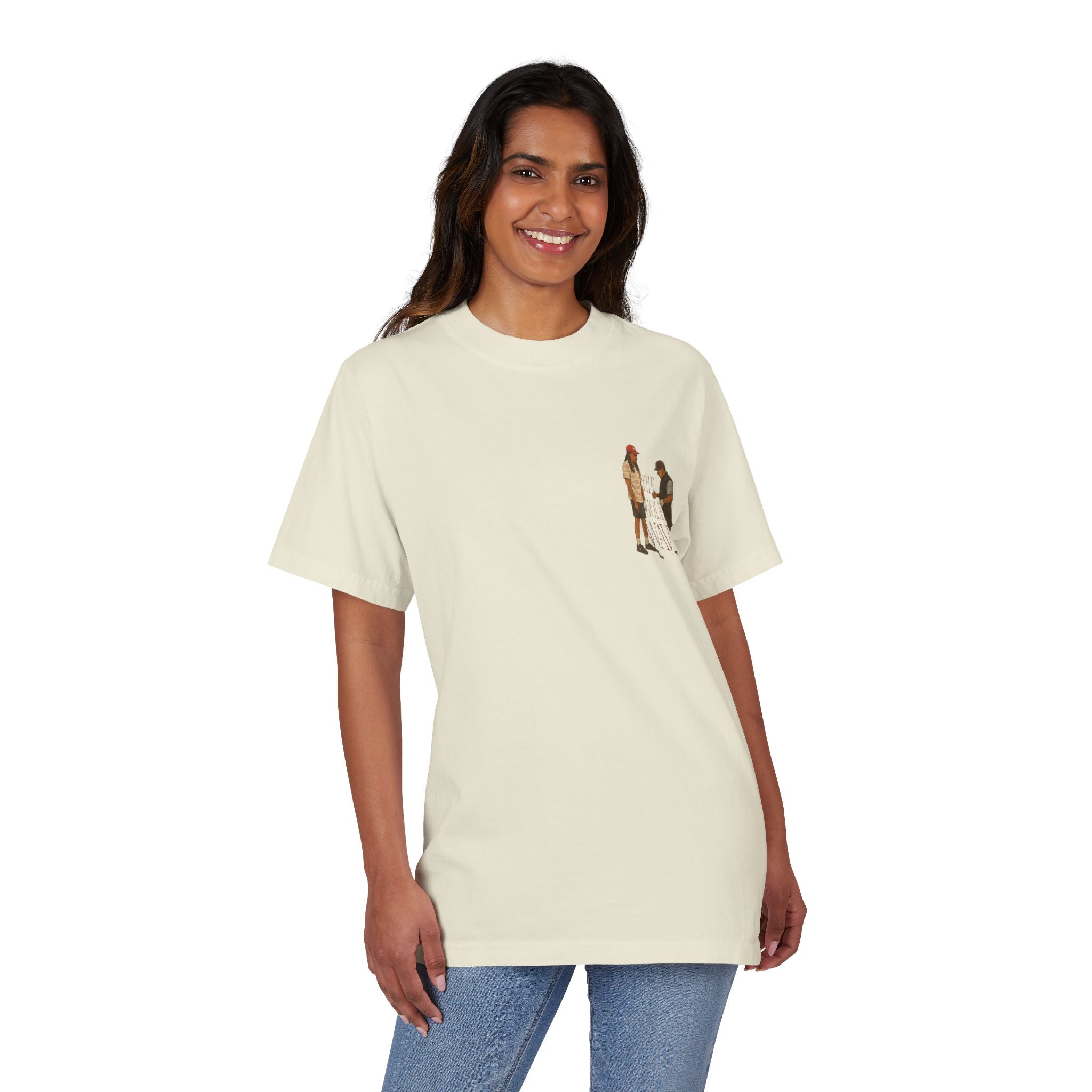 THE GOLF WAV Unisex Garment-Dyed Drop-Shoulder T-Shirt