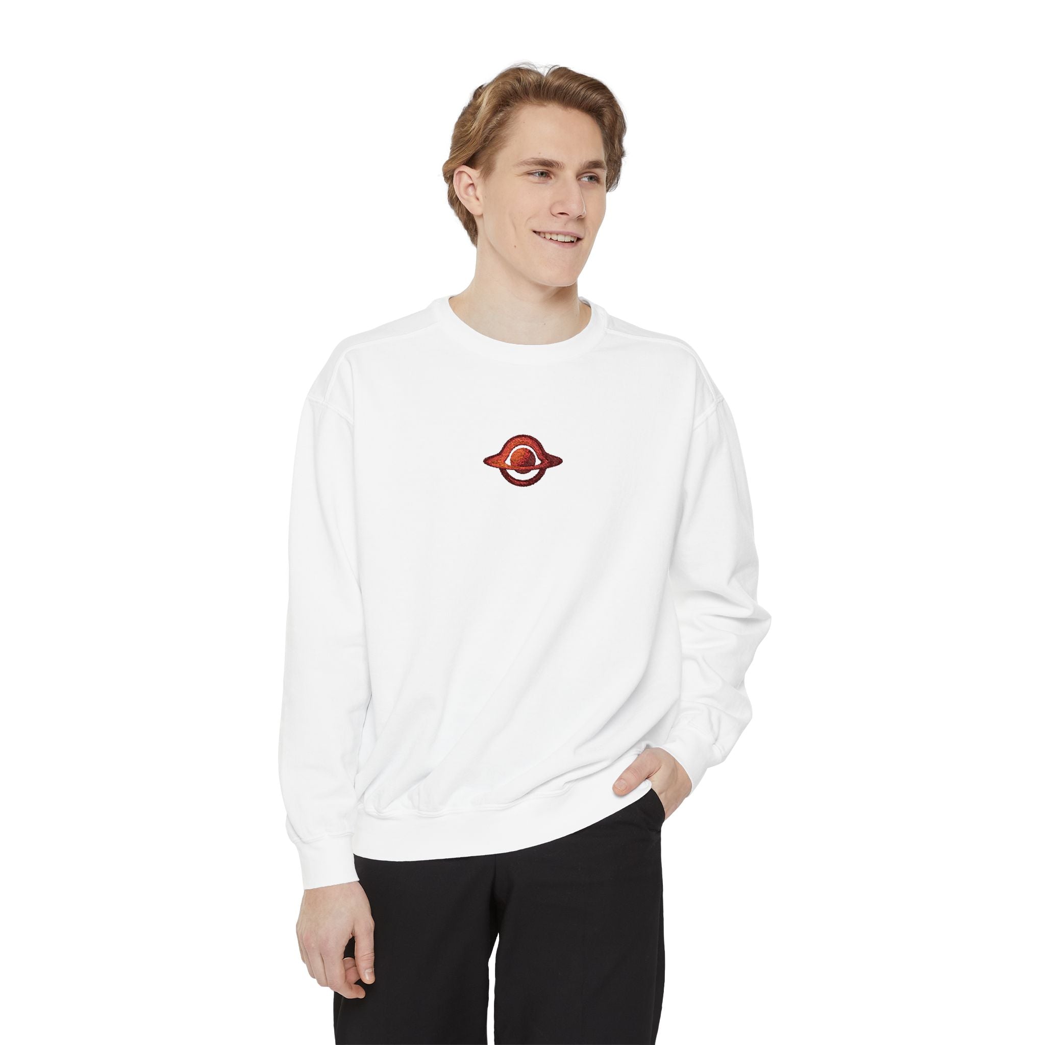 GW LOGO Unisex Garment-Dyed Sweatshirt