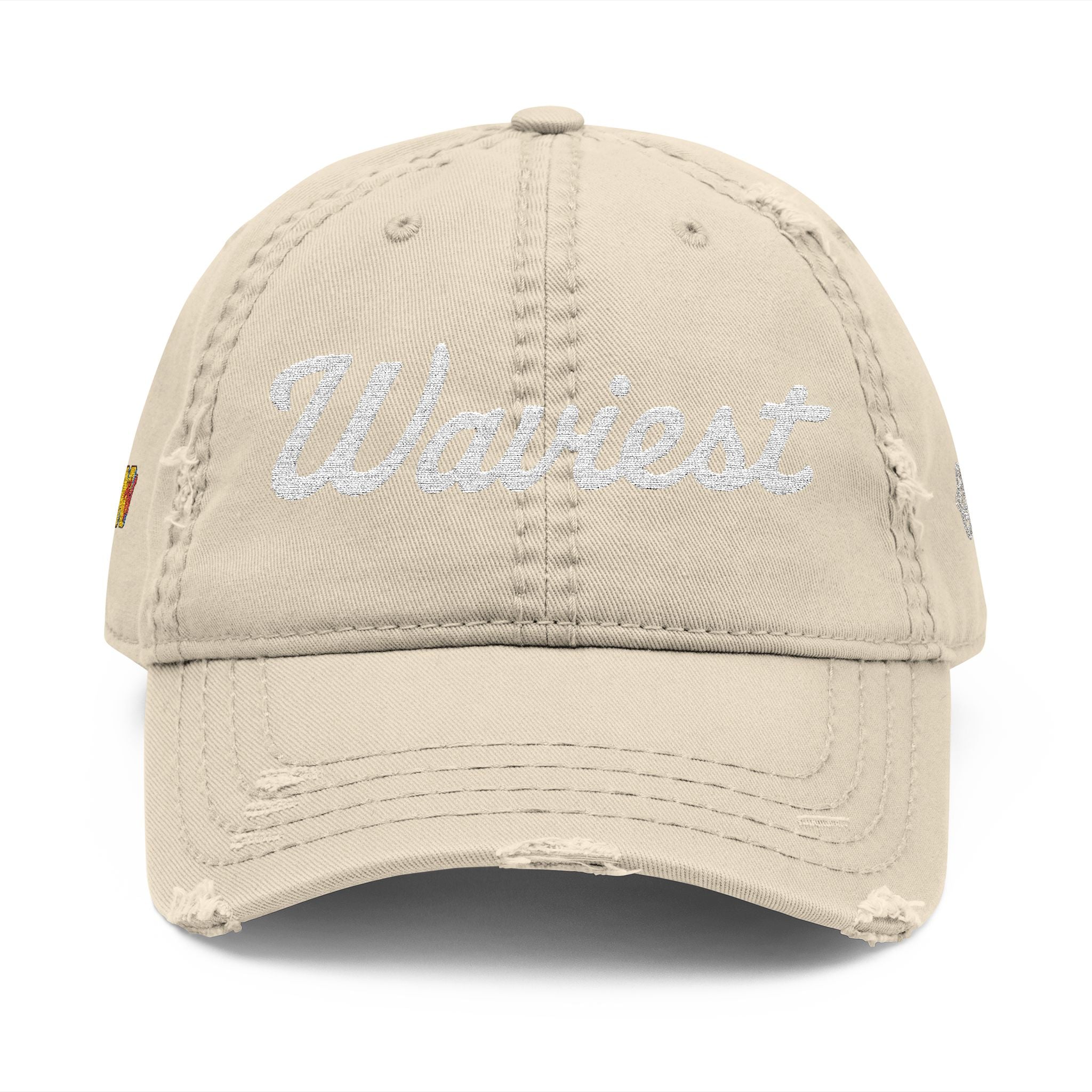 Distressed Dad Hat (Embroidery)