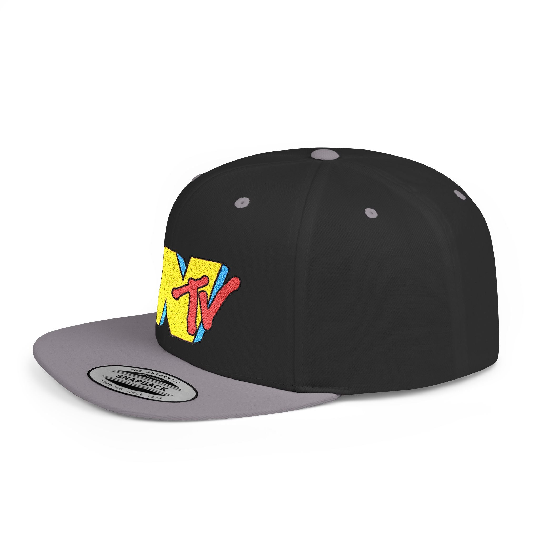 WAV TV Flat Bill Snapback