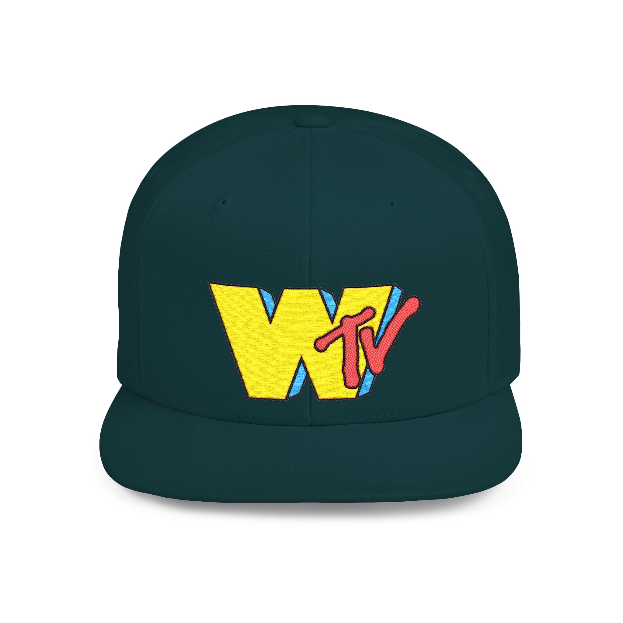 WAV TV Flat Bill Snapback
