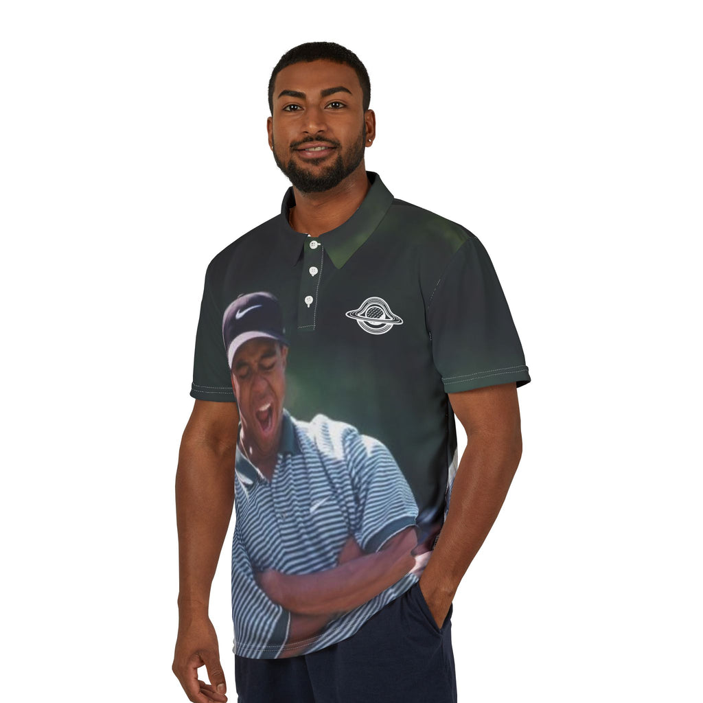 TIGER Unisex Polo Shirt (AOP)