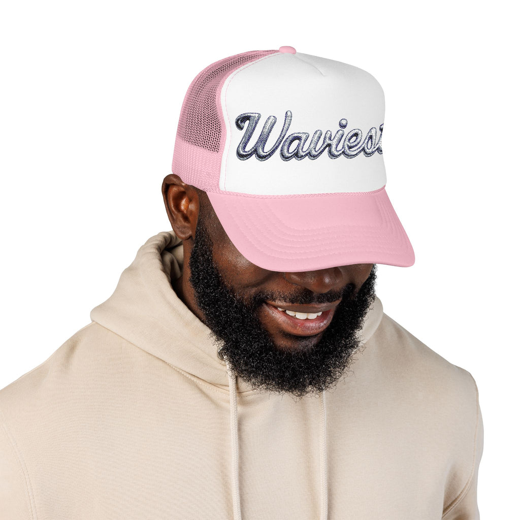 WAVIEST Foam Trucker Hat (Embroidery)