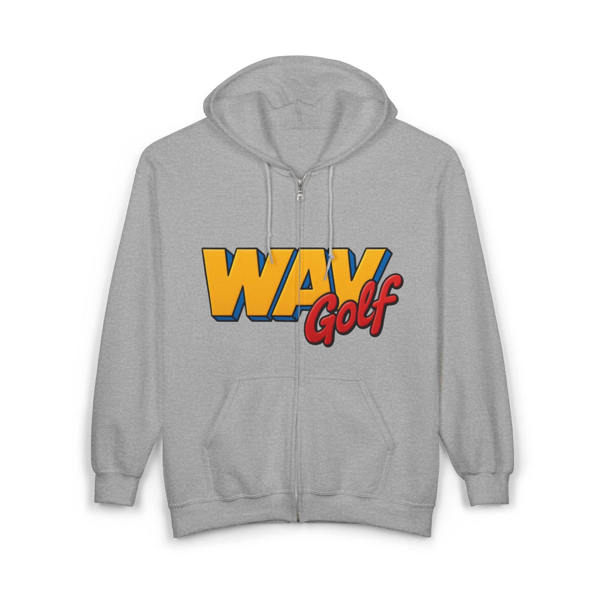 WAV GOLF Unisex Heavy Blend™ Full Zip Hooded Sweatshirt