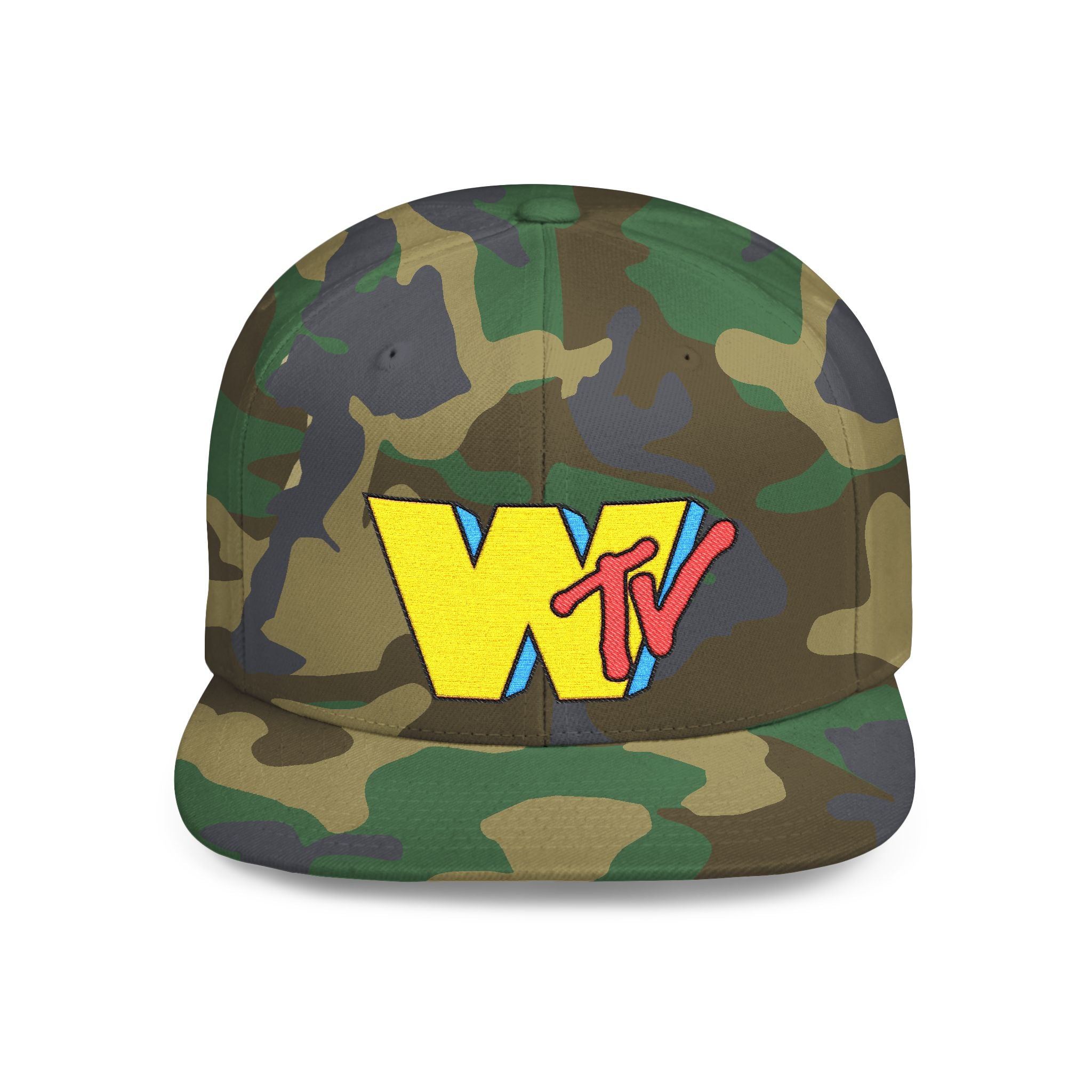 WAV TV Flat Bill Snapback