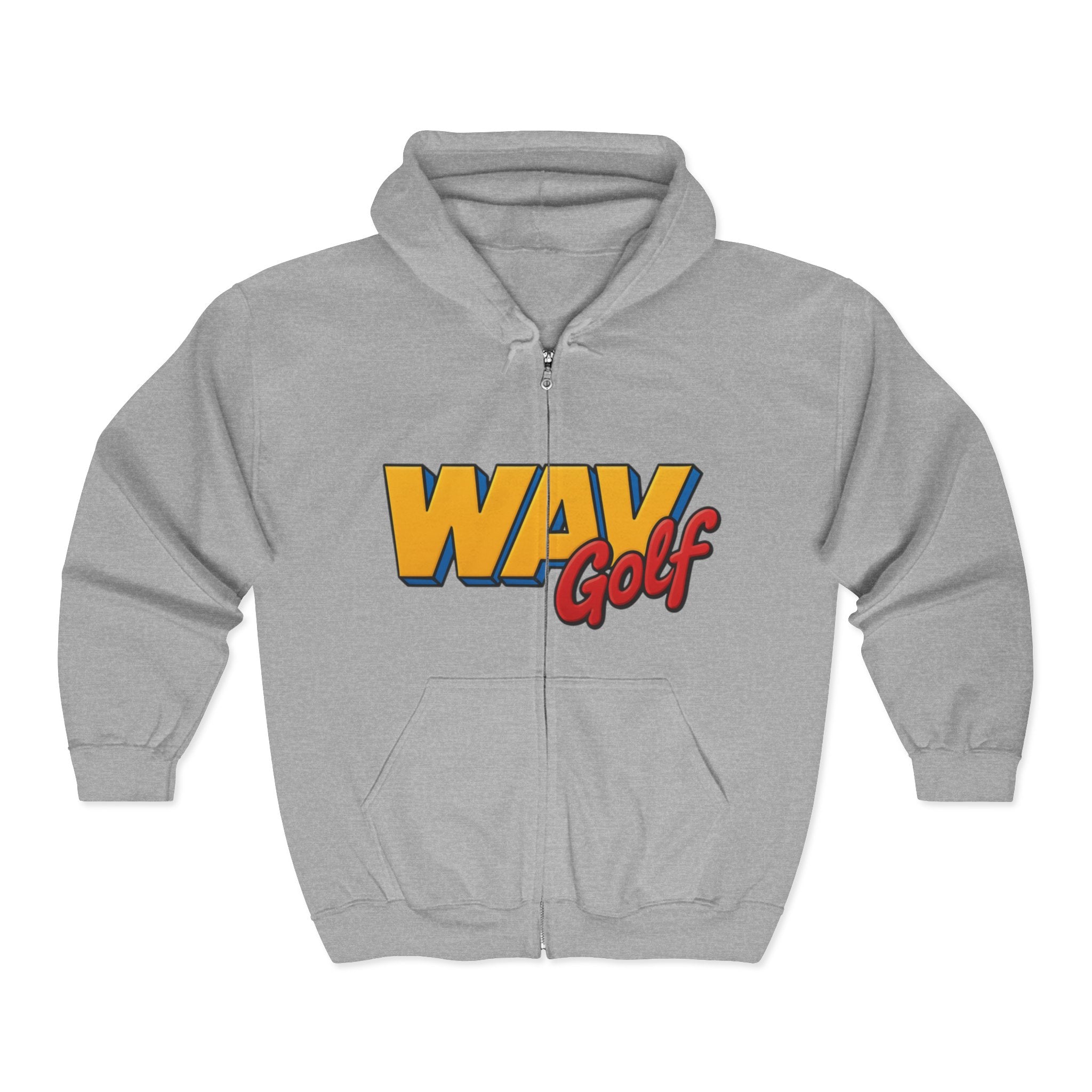 WAV GOLF Unisex Heavy Blend™ Full Zip Hooded Sweatshirt