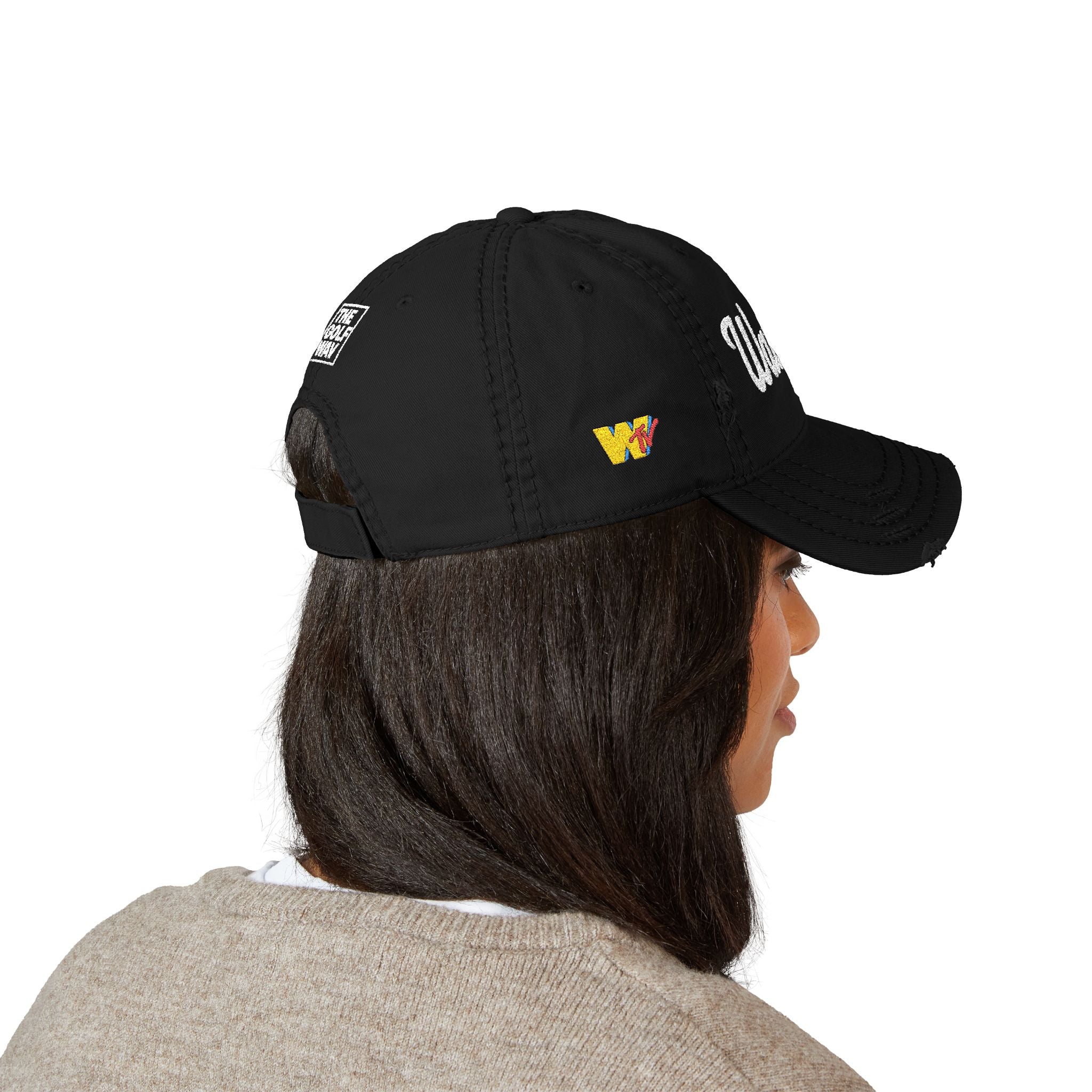 Distressed Dad Hat (Embroidery)
