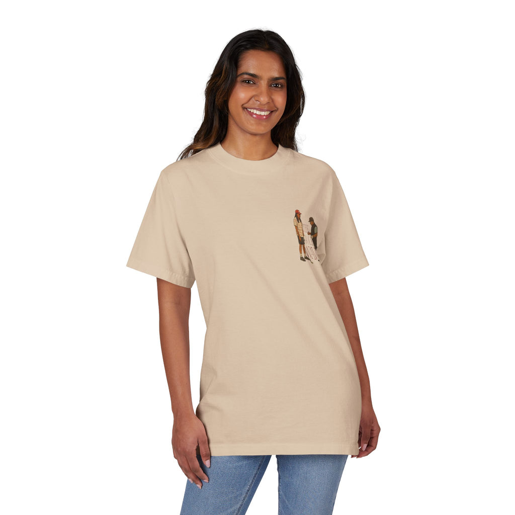 THE GOLF WAV Unisex Garment-Dyed Drop-Shoulder T-Shirt