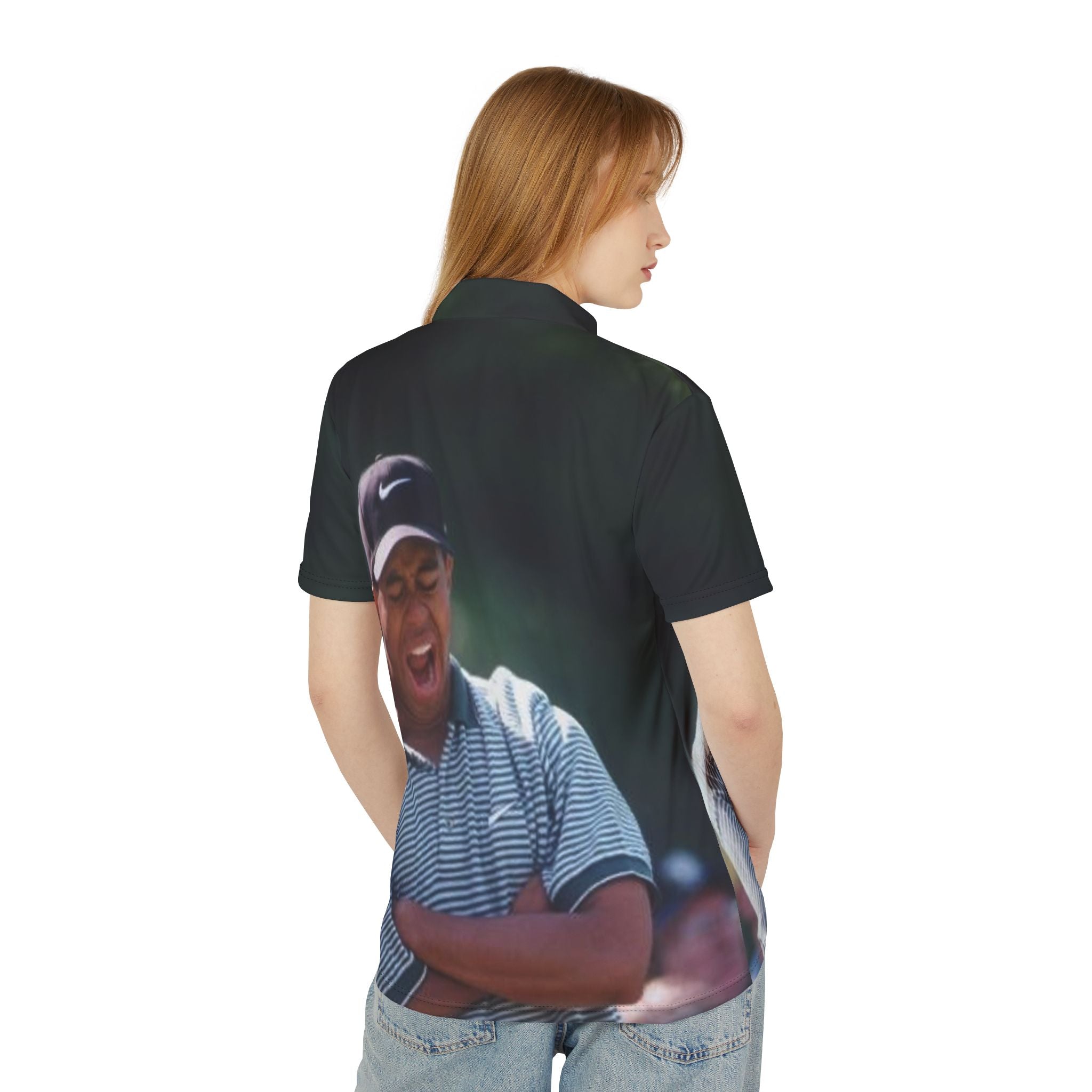 TIGER Unisex Polo Shirt (AOP)