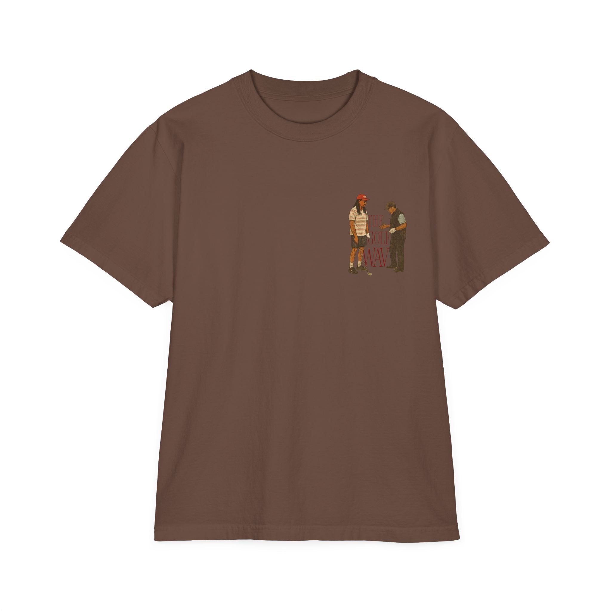 THE GOLF WAV Unisex Garment-Dyed Drop-Shoulder T-Shirt