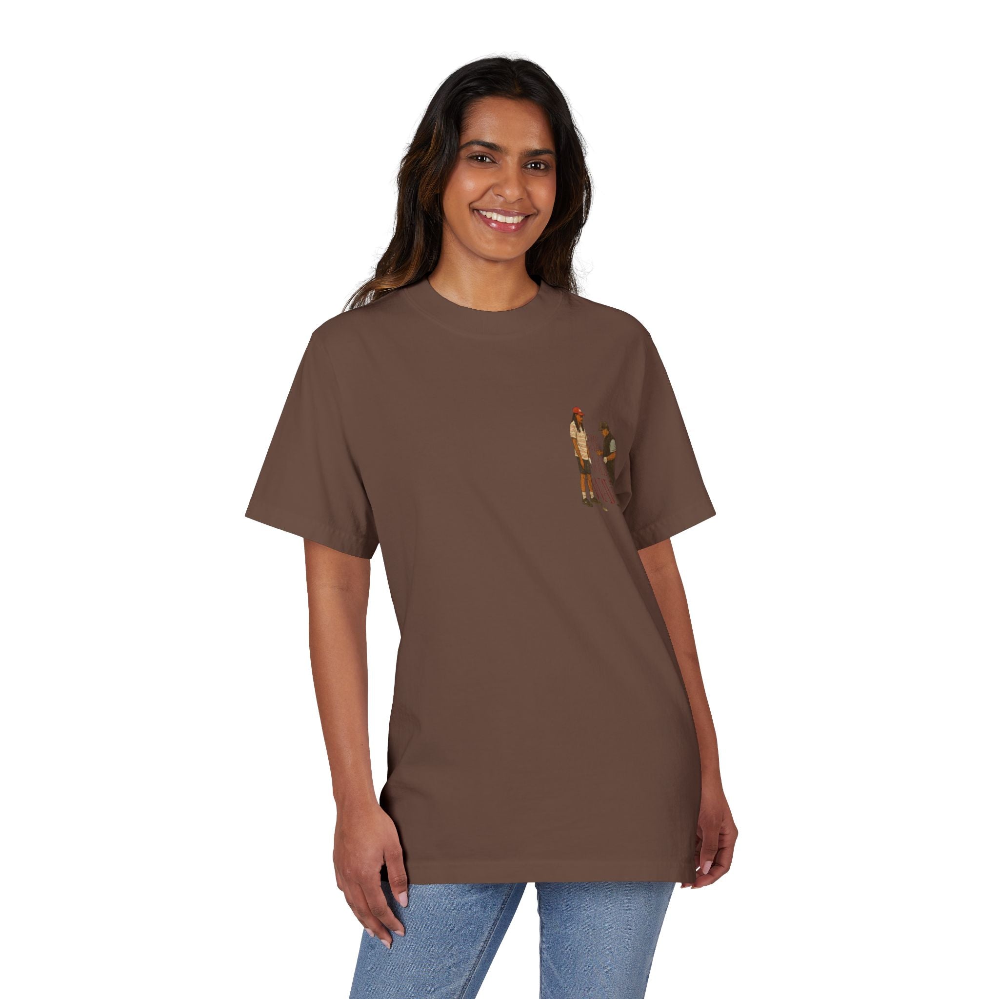 THE GOLF WAV Unisex Garment-Dyed Drop-Shoulder T-Shirt