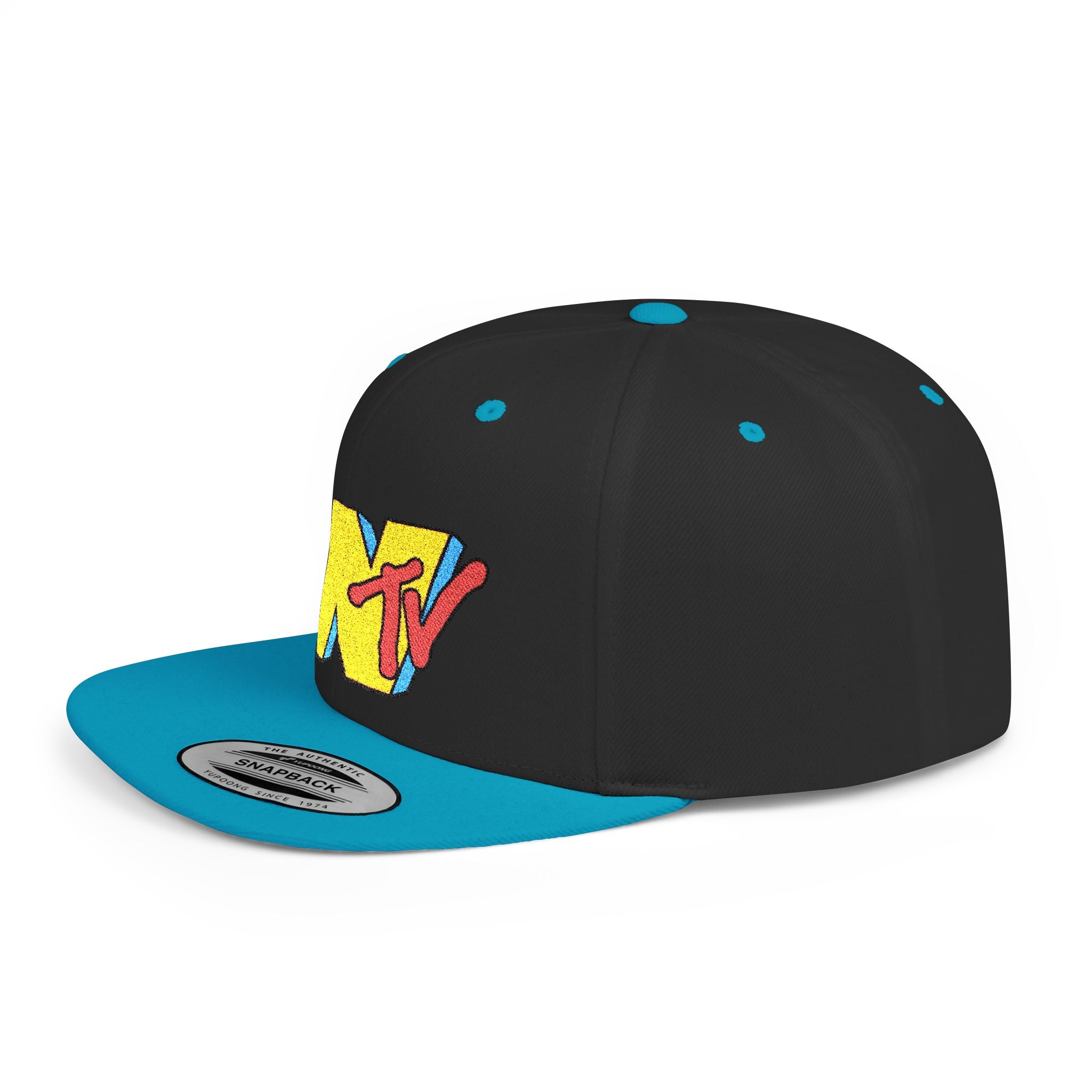 WAV TV Flat Bill Snapback