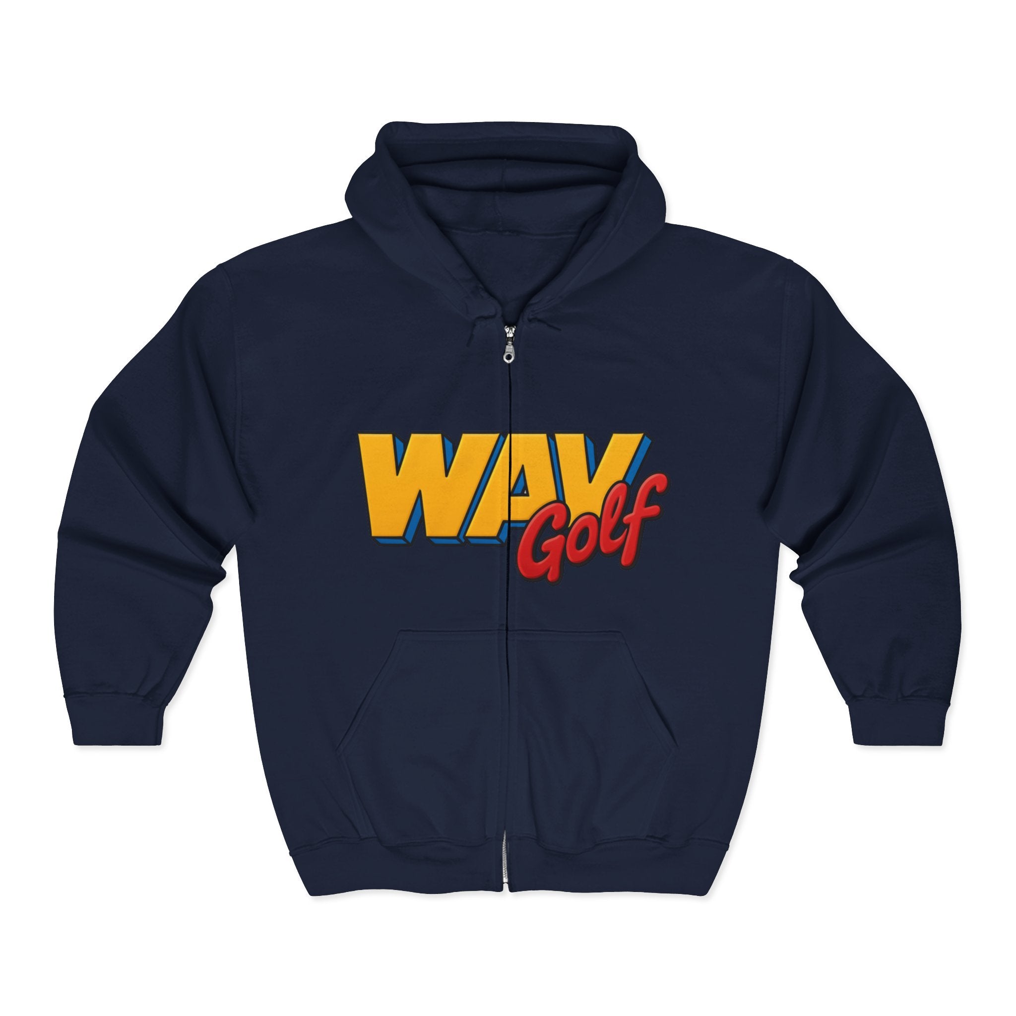 WAV GOLF Unisex Heavy Blend™ Full Zip Hooded Sweatshirt