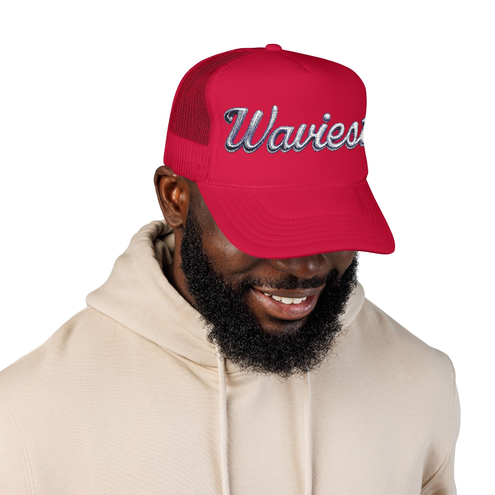 WAVIEST Foam Trucker Hat (Embroidery)