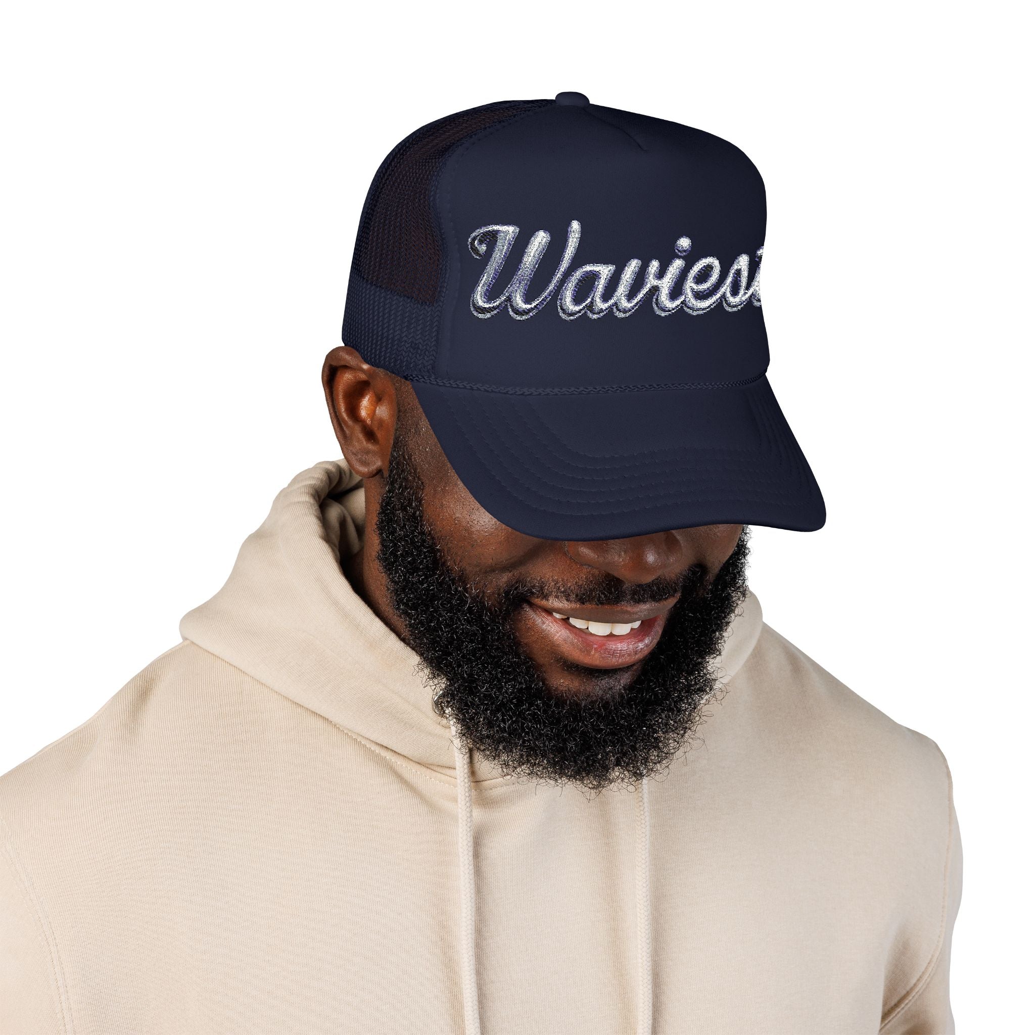 WAVIEST Foam Trucker Hat (Embroidery)