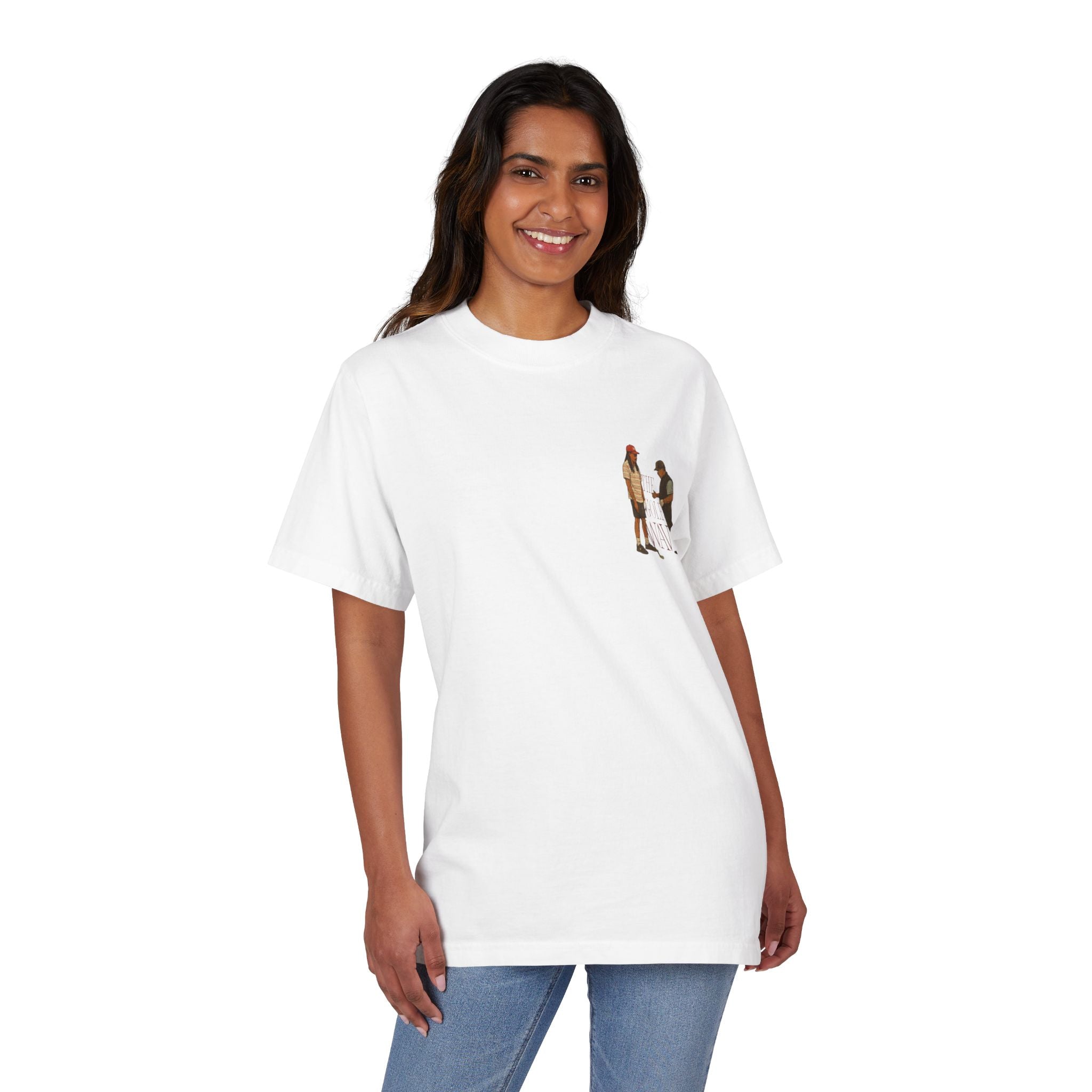 THE GOLF WAV Unisex Garment-Dyed Drop-Shoulder T-Shirt