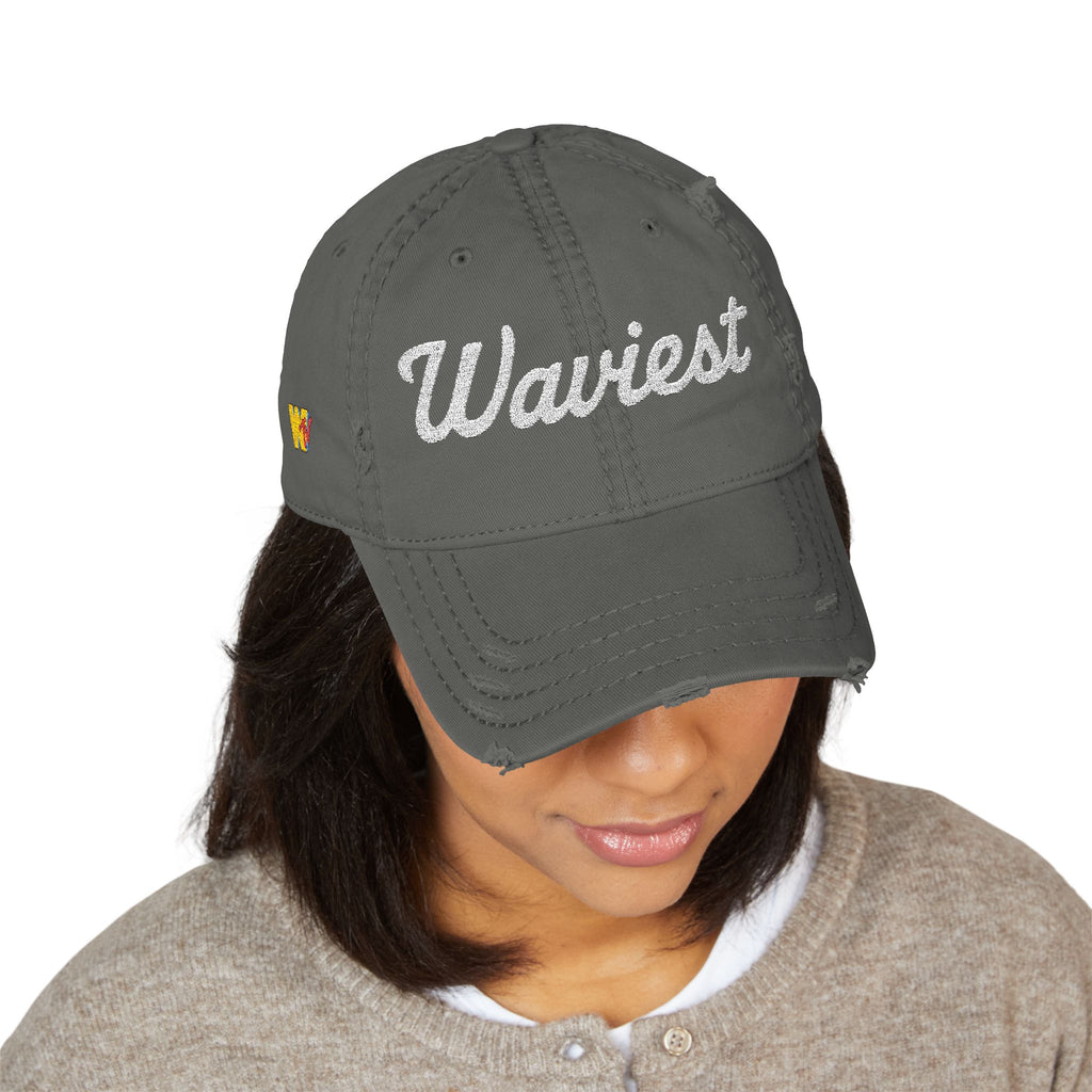 Distressed Dad Hat (Embroidery)