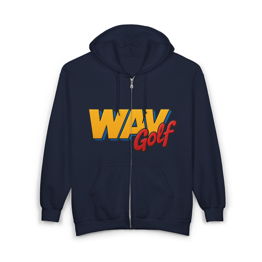 WAV GOLF Unisex Heavy Blend™ Full Zip Hooded Sweatshirt